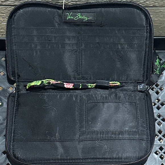 Vera Bradley Botanica Pattern Large Zip Around Travel Wallet & Wristlet NWOT - Picture 7 of 10